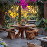 Rustic Kitchen Table For Warm Farmhouse Vibes
