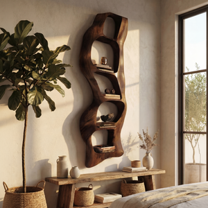 Contemporary Wall Shelf For Bedroom Wall Accent