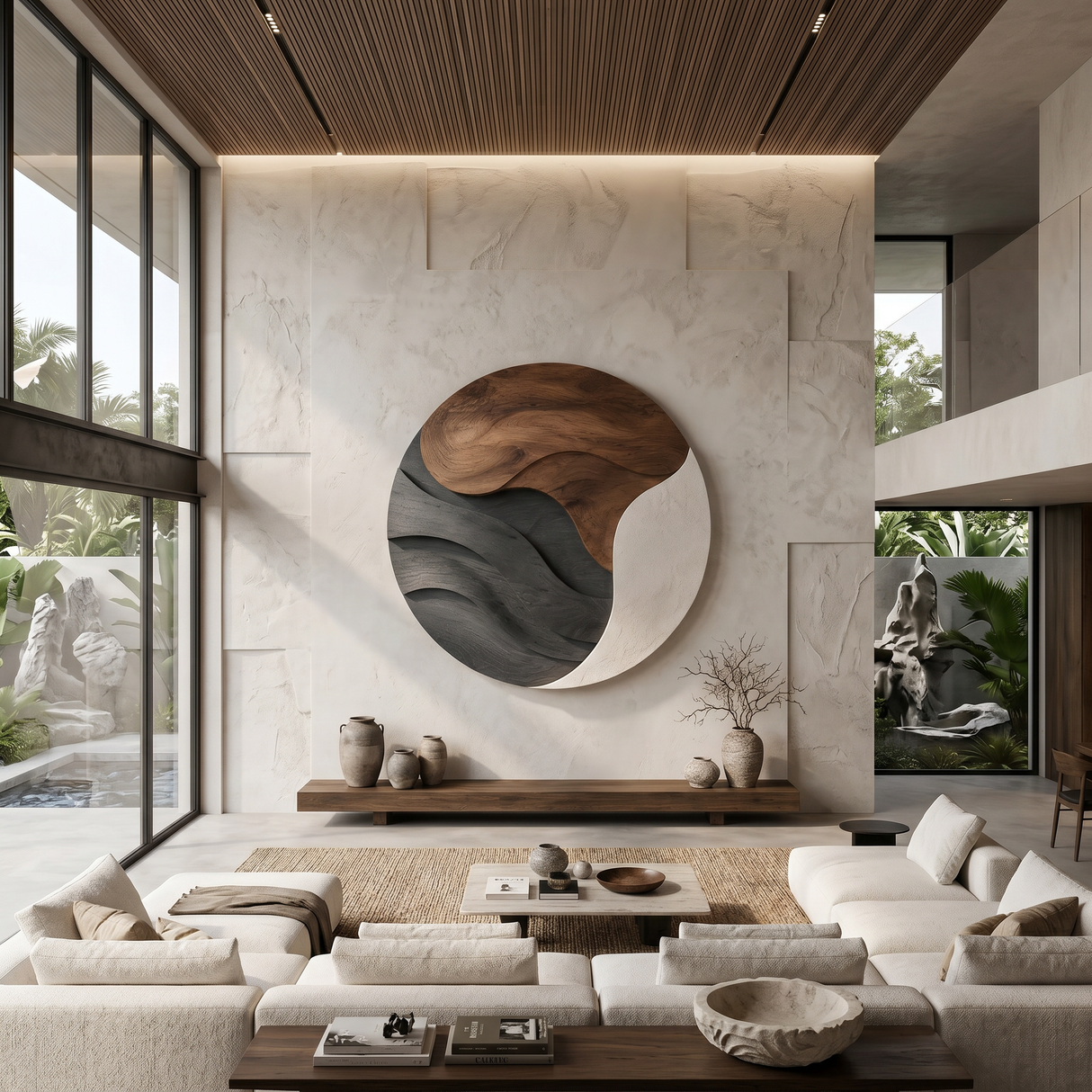 Modern Dimensional Wall Art For Contemporary Interior Design