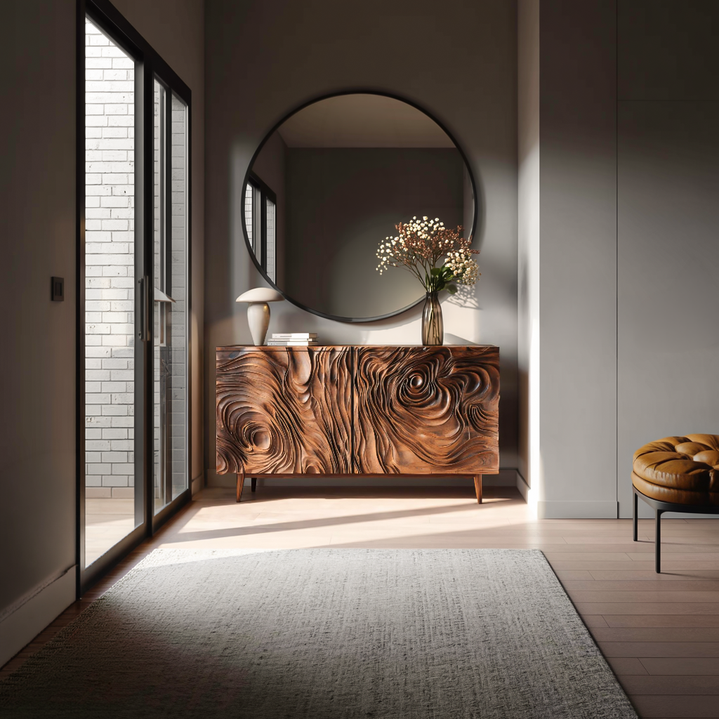 Contemporary Sideboard Storage For Dining Or Living Room