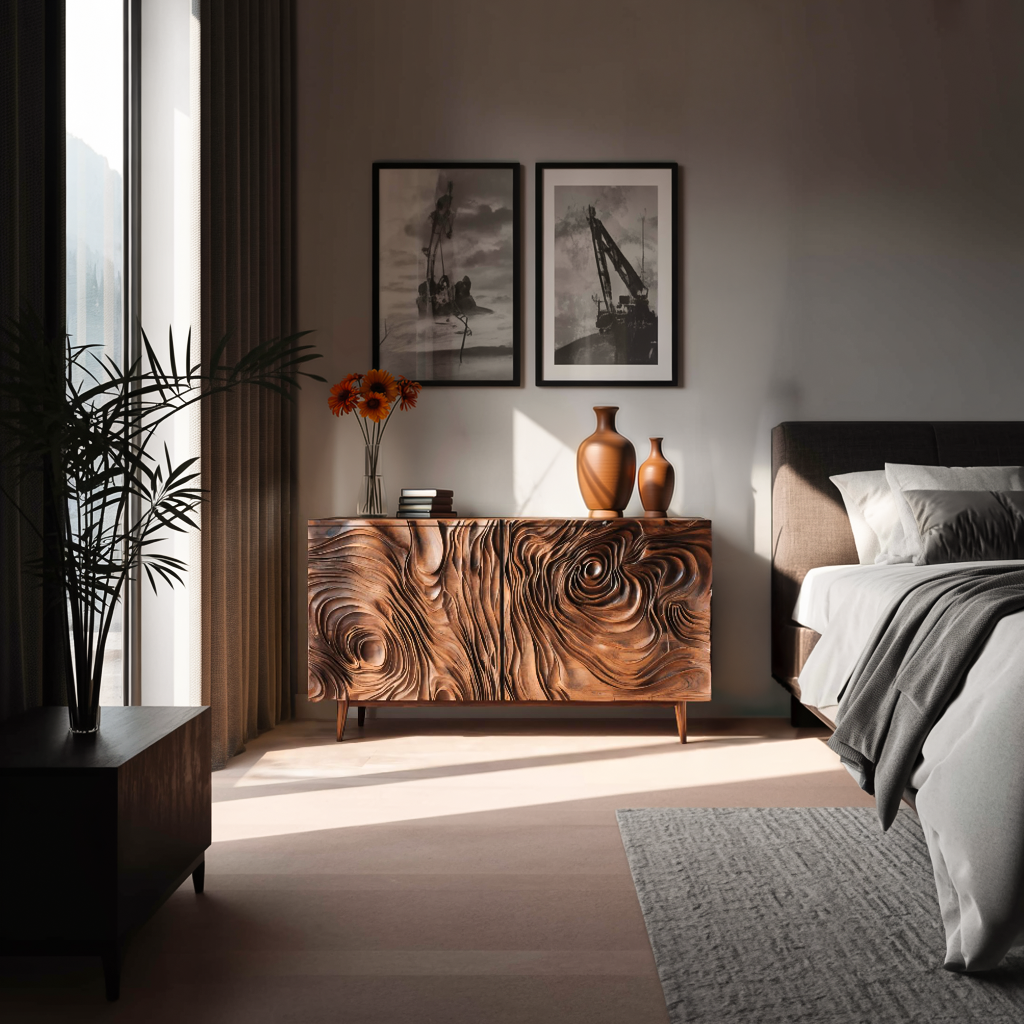 Contemporary Sideboard Storage For Dining Or Living Room