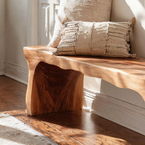 Handcrafted Bench Entryway Seating For Home