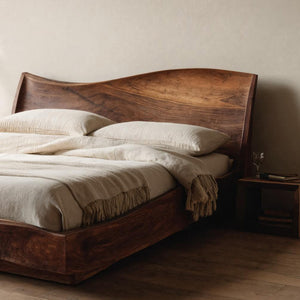 Modern Handcrafted Bed Frame For Bedroom Interiors