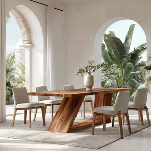 Organic Modern Dining Table For Dining Room