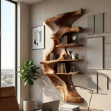Minimalist Shelving Unit For Bedroom Space Saving