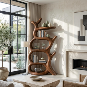 Modern Tree Inspired Bookcase For Contemporary Home