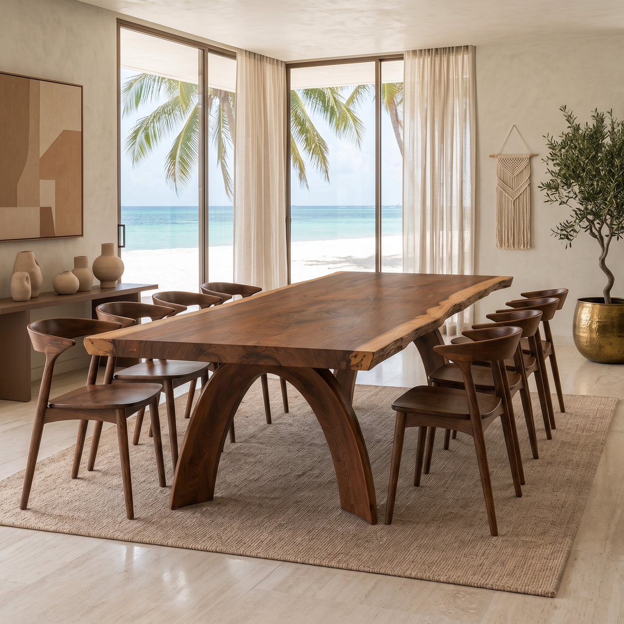 Modern Sculptural Dining Furniture For Home Dining Area