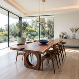 Modern Sculptural Dining Table For Dining Room Interior