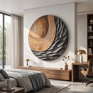 Farmhouse 3D Wood Wall Art For Bedroom Rustic Ambience