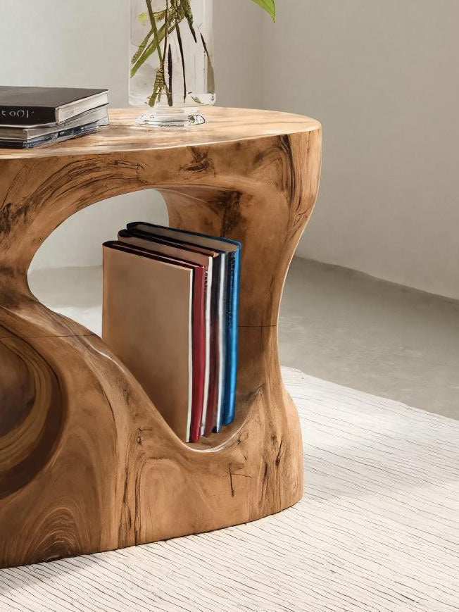 Modern Organic Side Table For Living Room Or Bedroom