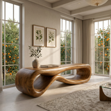 Organic Sculptural Bench Coastal Residence