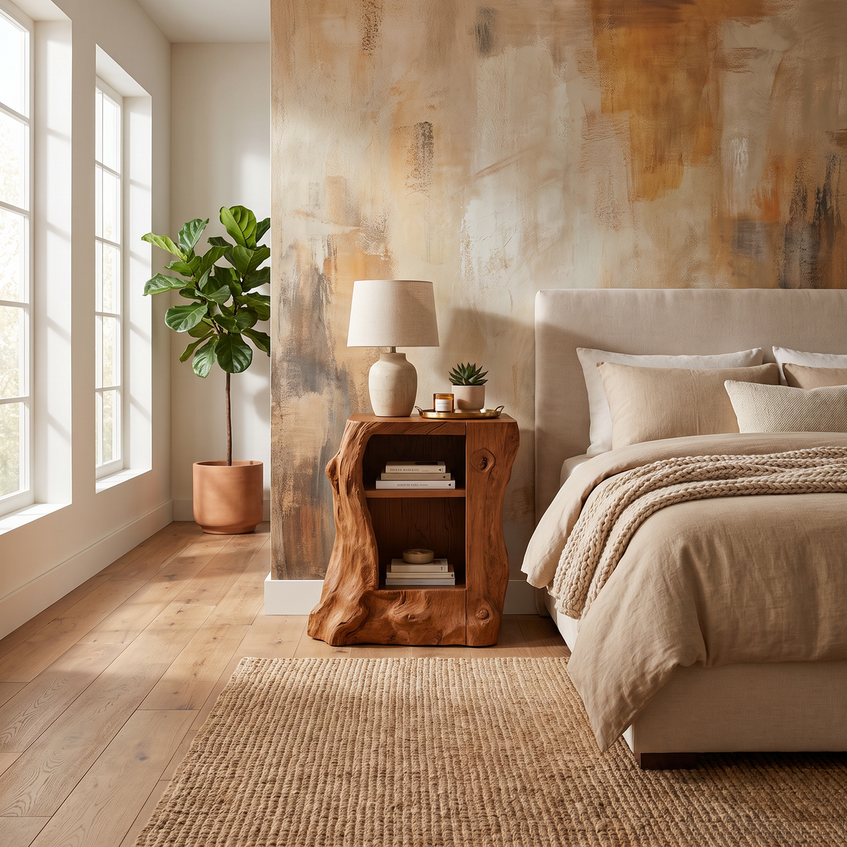 Handcrafted Side Cabinet For Bedroom Decor Ideas