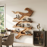 Farmhouse Wine Holder For Furniture Wine Rack Display