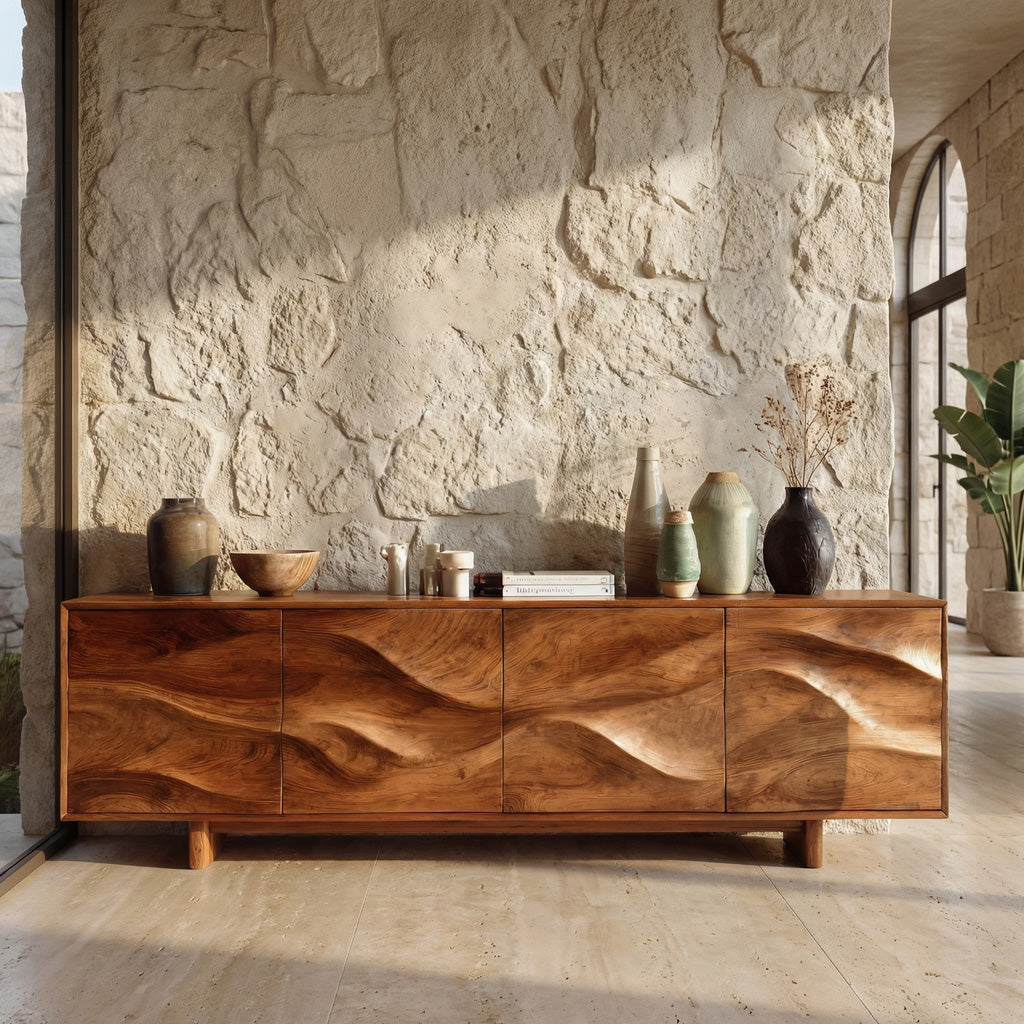 Minimalist Modern Sideboard Console For Living Room