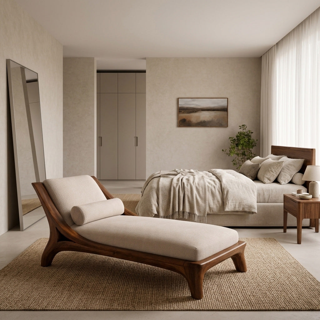 Modern Organic Wooden Sofa For Living Room Furniture