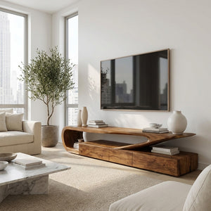 Minimalist TV Console For Living Room