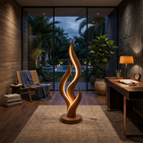 Modern Flow Curve Lamp For Bedroom Corner