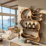 Modern Artistic Wine Storage Rack For Living Room