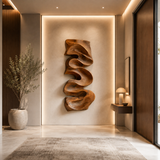 Modern Organic Wall Art Panel Decor For Living Room