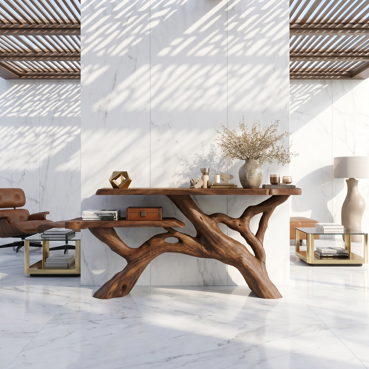 Garden Natural Wood Entryway Bench Table For Room Styling