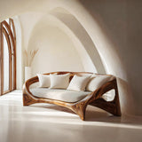 Organic Sculptural Sofa For Living Room Space
