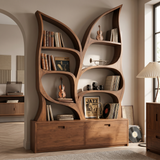 Modern Display Bookshelf For Quiet Reading Room