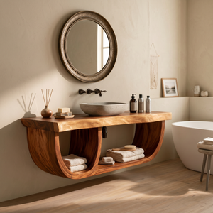 Luxury Wood Vanity Unit For Master Suite