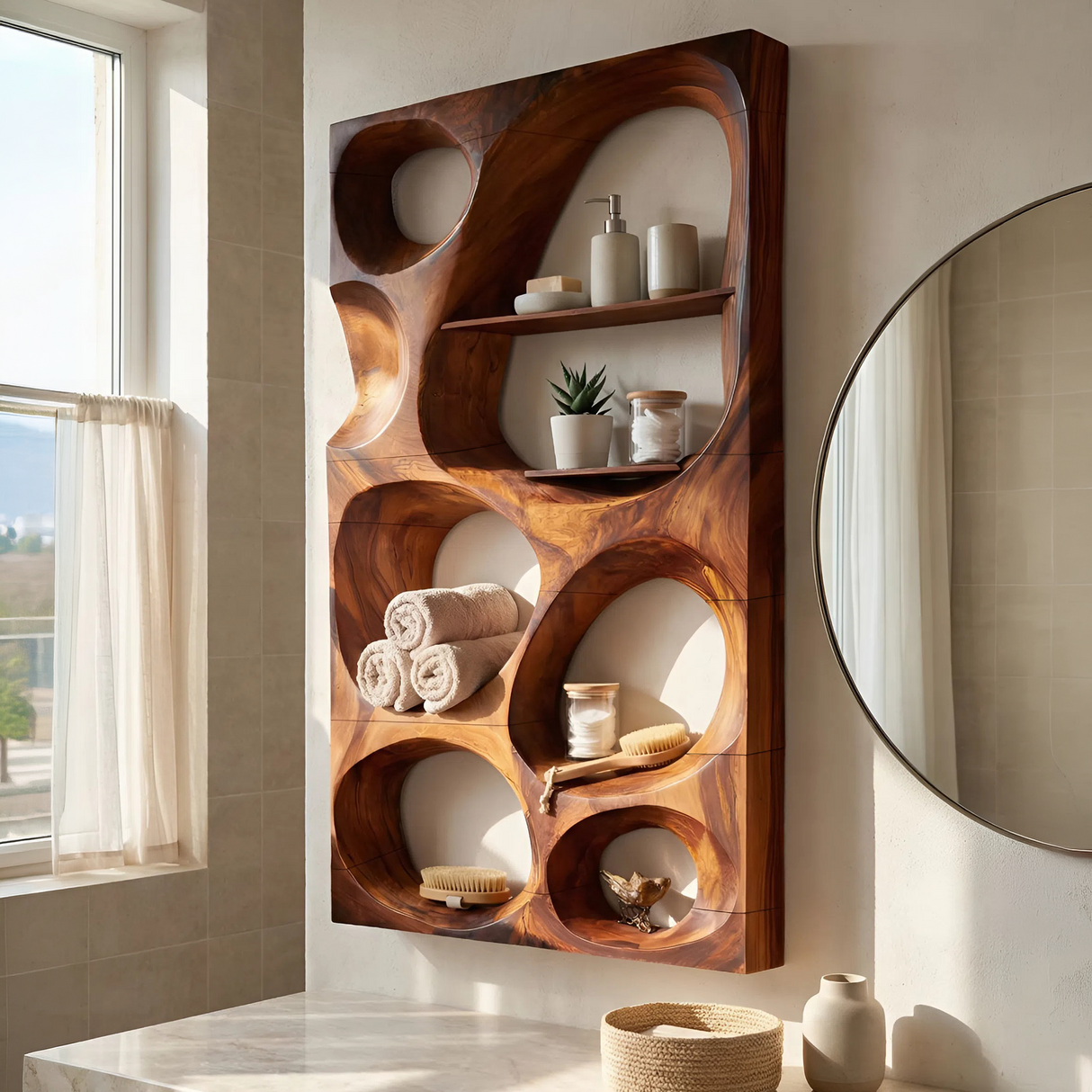 Modern Shelving Unit For Office Storage Setup