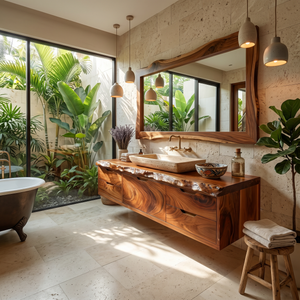 Luxury Floating Bathroom Vanity Primary Bathroom