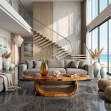 Modern Solid Wood Low Coffee Table For Living Room Furniture Decor