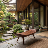 Sculptural Outdoor Bench For Garden Or Relaxed Spaces