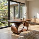 Contemporary Wooden Dining Table For Family Dining Room