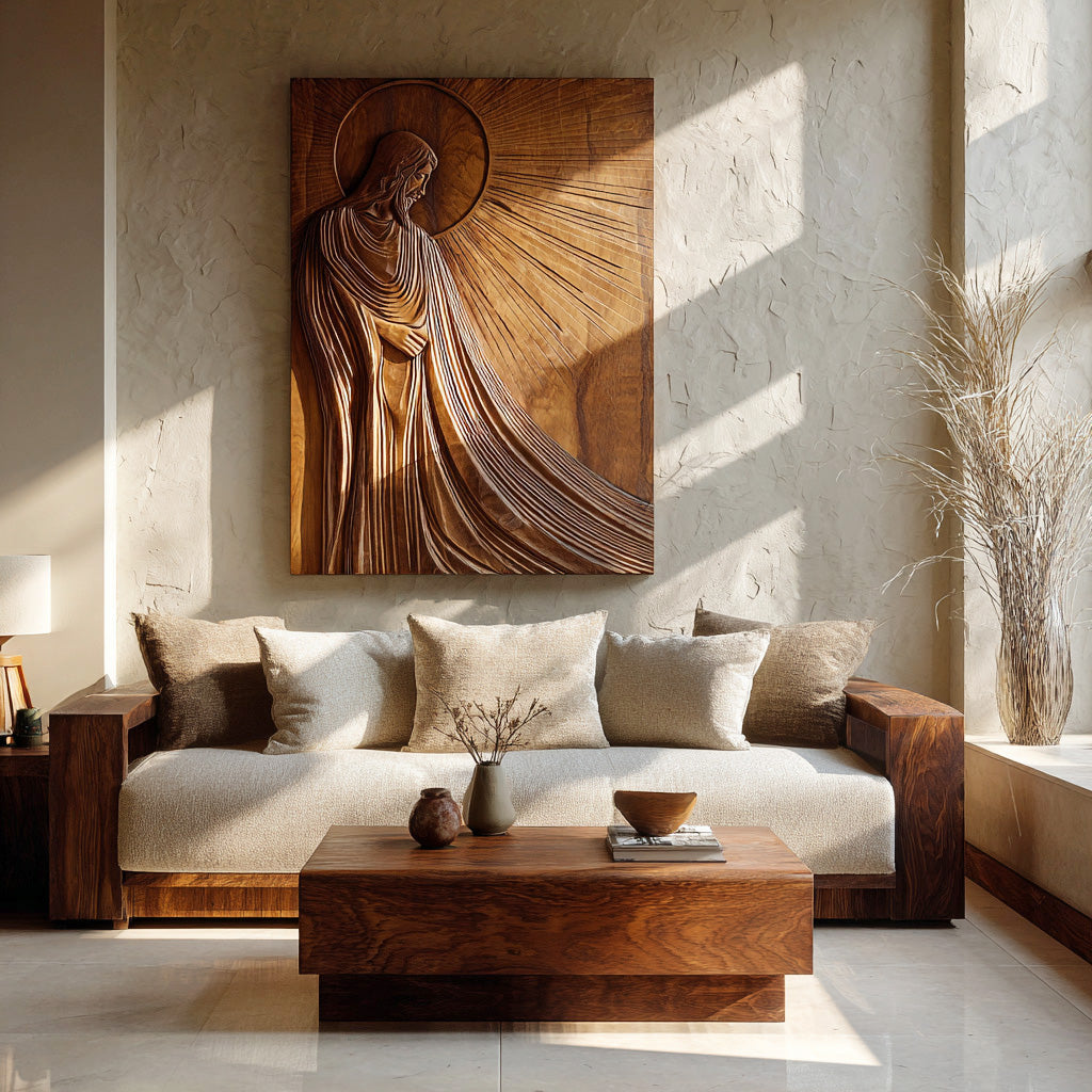 Contemporary Religious Wall Art For Living Room