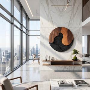 Scandinavian Artistic Wall Art For Open Concept Interior