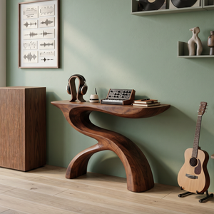 Modern Organic Display Table For Contemporary Living Space