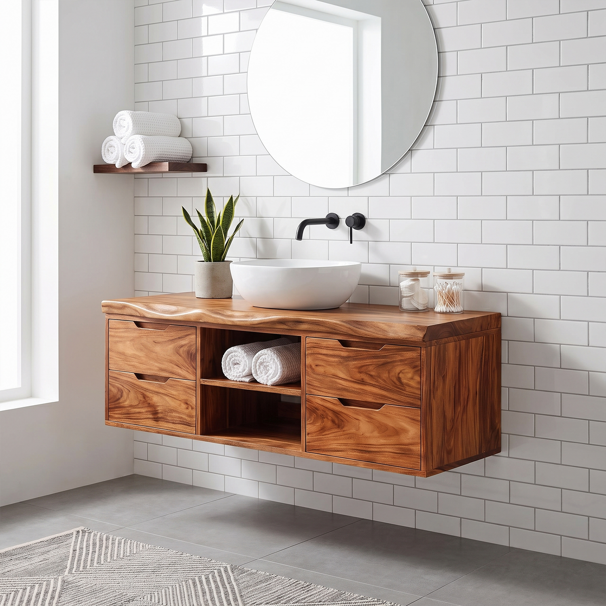 Transitional Bathroom Vanity Classic Luxury Suite