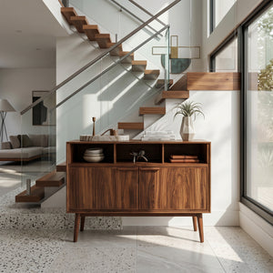 Contemporary Rectangular Console Table For Designer Living Room