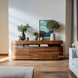 Modern Rounded Sideboard For Dining Room