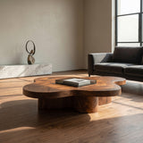 Organic Coffee Table With Unique Cloud-shapes For Living Room