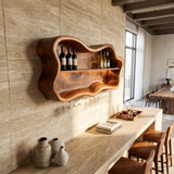 Modern Glass Holder Wine Holder For Open Dining Area