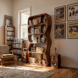 Minimalist Decorative Bookcase Storage Organizer For Bedroom Space