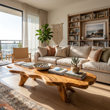 Handcrafted Low Table For Artisan Living Room