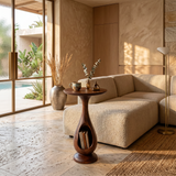 Modern Organic Side Table For Lounge Interior Space