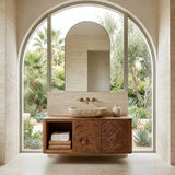 Contemporary Floating Bathroom Vanity For Spa Bathroom