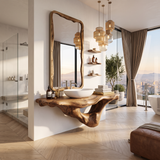 Handcrafted Live Edge Bathroom Vanity Premium Furniture