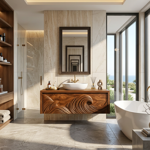 Modern Floating Bathroom Vanity For Luxury Home