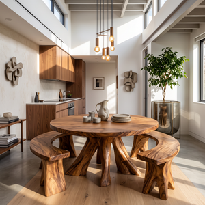 Rustic Kitchen Table For Warm Farmhouse Vibes