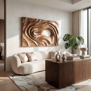 Modern Artistic Wall Art Panel For Bedroom Interior