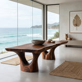 Elegant Sculptural Dining Table For Dining Room