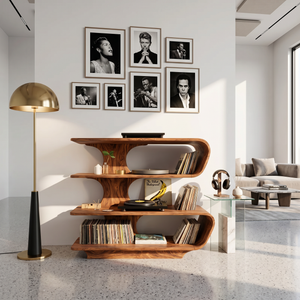 Farmhouse Vinyl Storage Console For Bedroom Decor